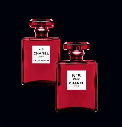 chanel no.5 red